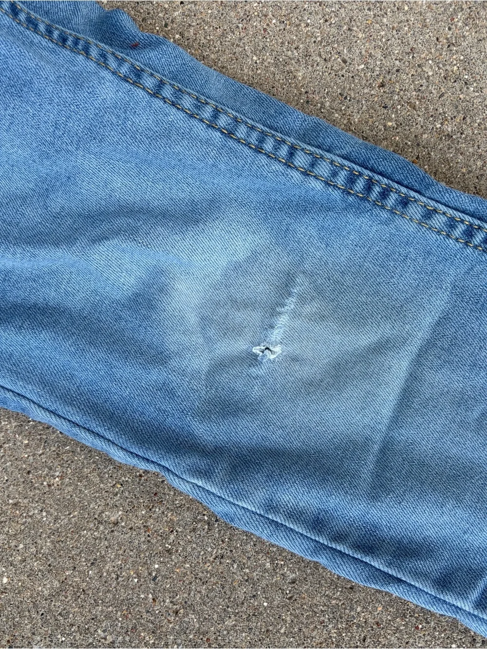 Levi's Light Wash Blue 502 Straight Jeans